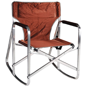 Brown Rocking Director's Chair