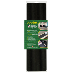 Black 6" x 21" Wide Rib Tread Strip