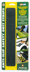 Black 2" x 12" Anti-Slip Safety Grit Strip