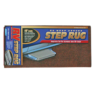 18" Wide Brown Wrap-Around Step Rug