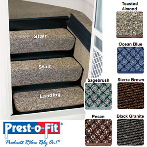 Toasted Almond Interior Step Rug