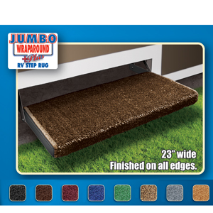 Imperial Blue Wraparound Plus Step Rug