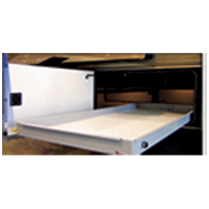 800 lb Gray Powder Coat 20" W x 36" L Cargo Slide