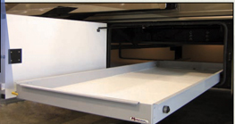 800 lb Gray Powder Coat 20" W x 90" L Cargo Slide