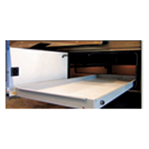 800 lb Black Powder Coat 36" W x 90" L Cargo Slide