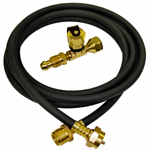 Flow-Longer Propane Adapter Kit Flexible LP Pigtail