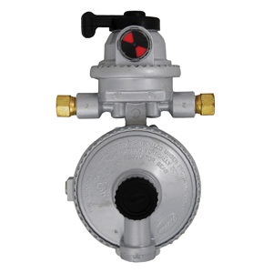 Packaged 2-Stage Auto Change Regulator, 1/4"Inv x 3/8" FPT