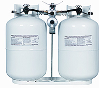 Bracket Only Double Bottle Rack