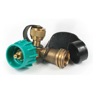 Brass Propane 90 deg Tee w/ 3 Ports