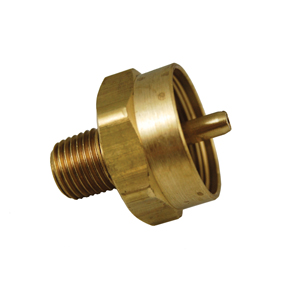 Packaged 1"-20 Female X 1/4" MPT Cylinder Adapter Assy