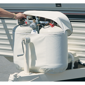 Polar White Double 20 lb Vinyl LP Tank Cover