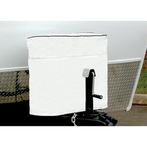 Arctic White Double 40 lb LP Tank Cover