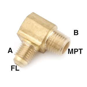 1/2" x 1/2" Male Elbow