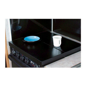 Black Stove Top Cover