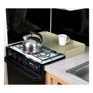Almond Stove Top Cover