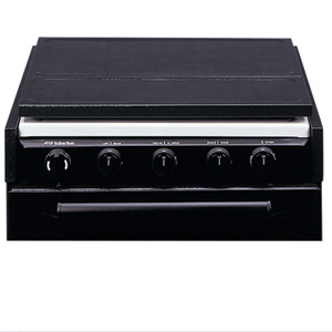 Black Bifold Stove Top Cover