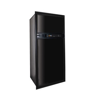 Black Atwood 6 cf Refrigerator Door Panel Set