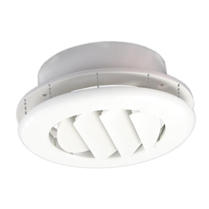 Polar White Adjustable Ceiling Vent