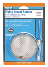 Flying Insect Screen for Appliance Vents