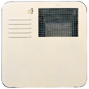 Polar White Radius Corner SW 6 Gallon Water Heater Access Door