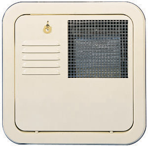 Colonial White 6 Gallon Flush Water Heater Access Door