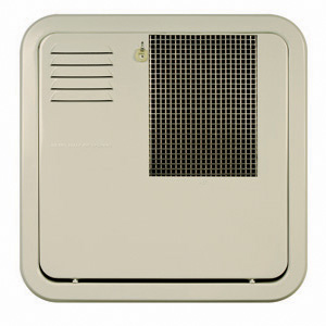 Colonial White 10 Gallon Flush Water Heater Access Door