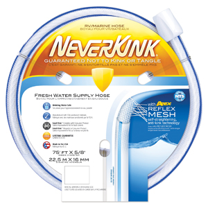 NeverKink 5/8" x 75' Drinking Water Hose
