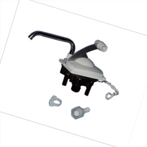 Polar White Dual Action Low-Boy Hand Pump