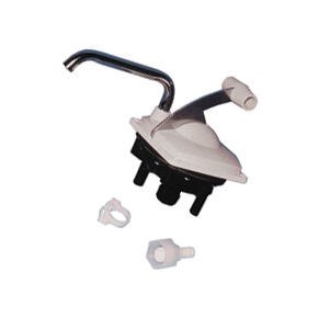 Polar White Triple Action Low-Boy Hand Pump