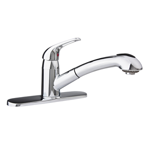 Chrome Pull-Out Kitchen Faucet