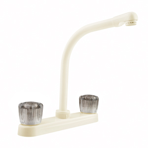 Brass Hi-Rise Kitchen Faucet
