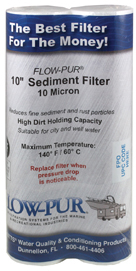 10 Micron Sediment Filter Cartridge 2/pk