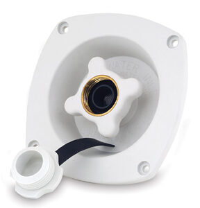 White Pressure Regulated Water Fill