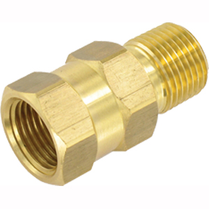 1/2" Brass FPT x MPT Check Valve, Bulk