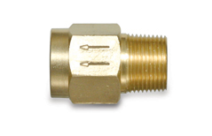 1/2" MPTx 1/2" FPT Fresh Water Check Valve, Carded
