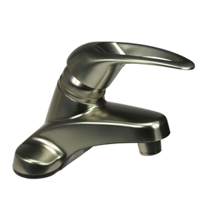 Satin Nickel Single Lever Lavatory Faucet