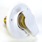 Colonial White Flange City Water Fill