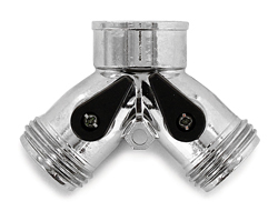 Metal Wye Water Shut-Off Valve