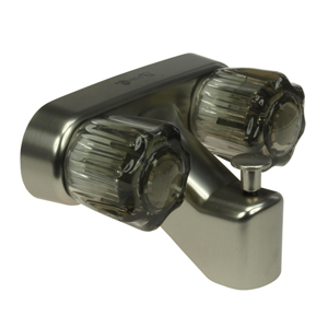 Satin NIckel Tub & Shower Diverter Faucet