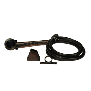 Bronze Shower Head & Hose