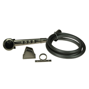 Satin Nickel Shower Head & Hose