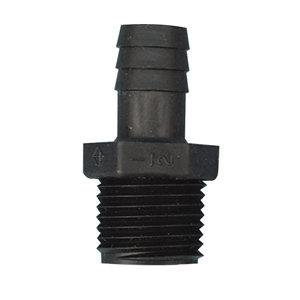 3/8" Barb x 1/4" MPT Adapter