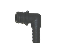 Quad x 1/2" Barb Elbows, 2/pk