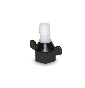 1/2" FPT x 1/2" Straight Barb Swivel Fitting