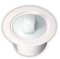 Polar White 2" Tub Drain w/Stopper