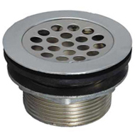 Complete Kit Grid Shower Strainer, pkg