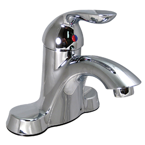 Chrome Arc Spout 1-Handle Lavatory Faucet