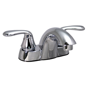 Chrome Hi Arc Spout 2-Handle Lavatory Faucet