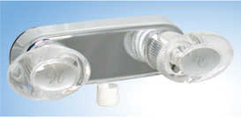 Chrome 4" 2-Handle Shower Valve