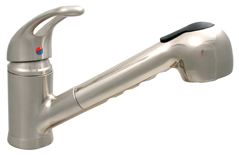 Chrome Hi-Rise 8" Kitchen Faucet